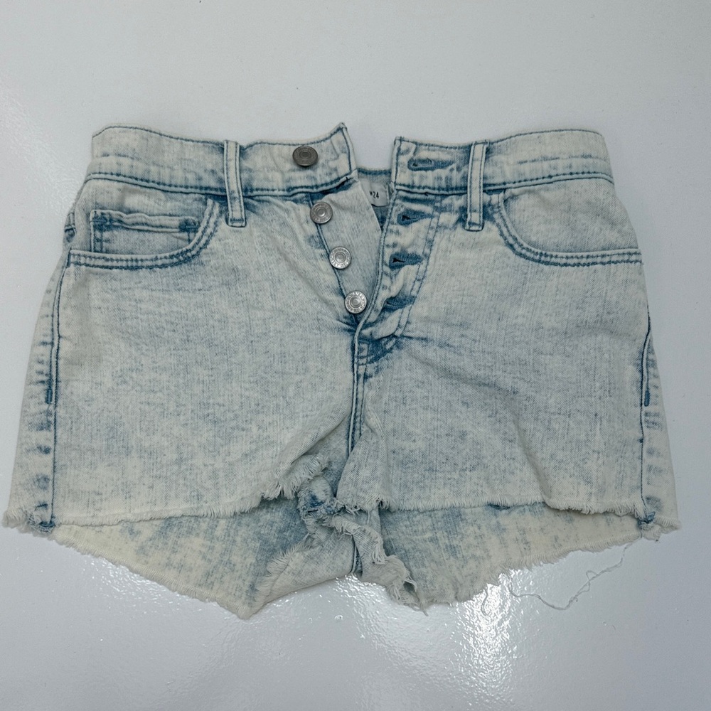 Abercrombie & Fitch Light Blue Jean Shorts